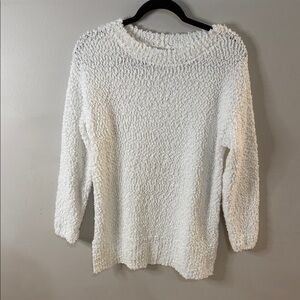 Amazon Women's Textured White Sweater